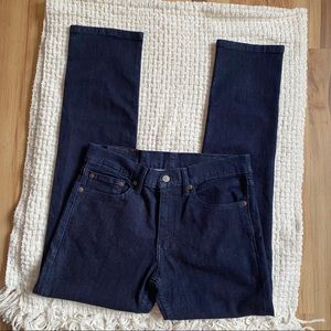 LEVIS dark wash 511 slim jeans 32/32